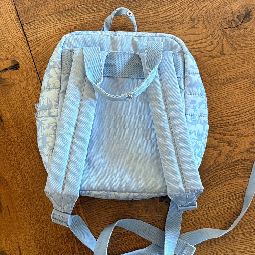 Reebok Mini Light Blue Patterned Backpack - image 2